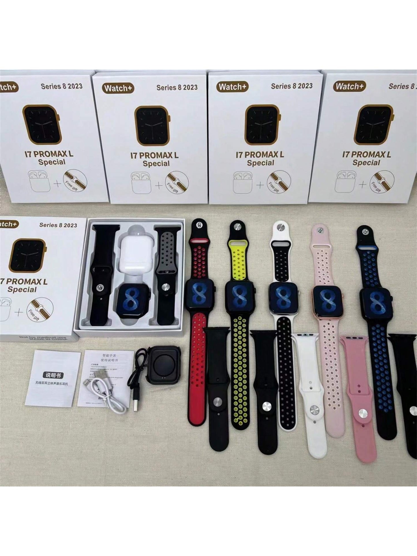 APROVECHA COMBO SUPER AHORRO ¡Reloj Inteligente + Airpods + 2 manillas!